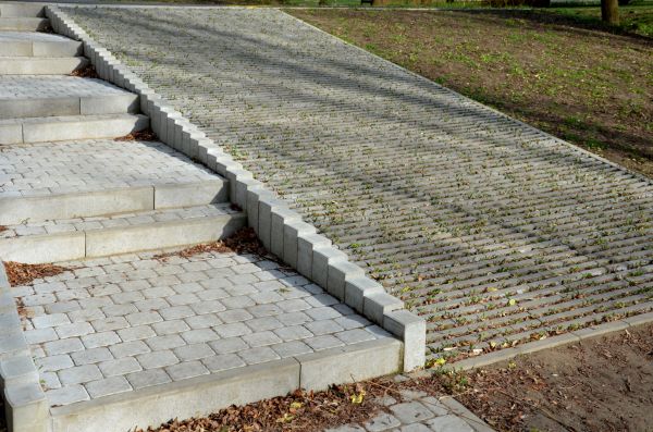 Paver Steps Repair in Grove City