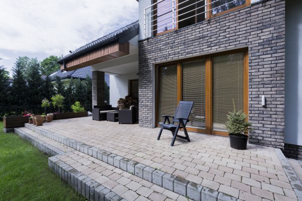 Backyard Paver Installation in Grove City
