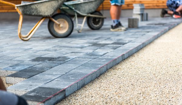 Paver Hardscape Installation in Grove City