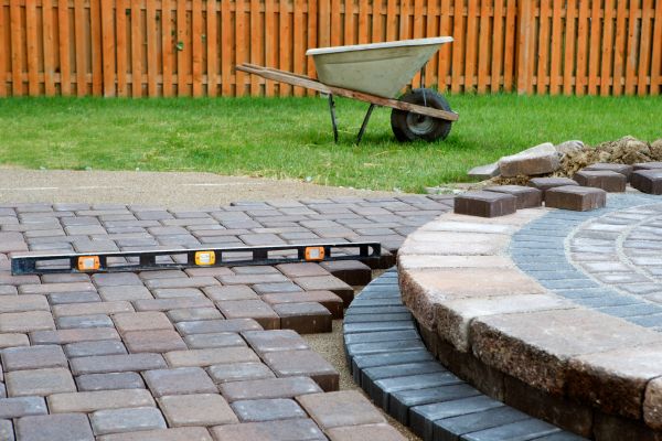 Brick Paver Patio Installation in Grove City