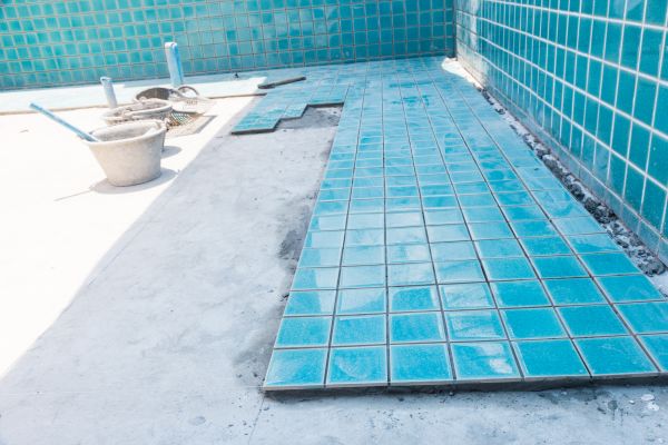 Pool Flooring Installation in Grove City