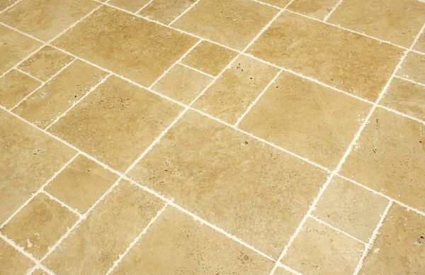 Travertine Paver Assembly